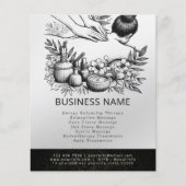 Massage Therapy Heilung Hände Energie Wellness-Cen Flyer (Vorne)