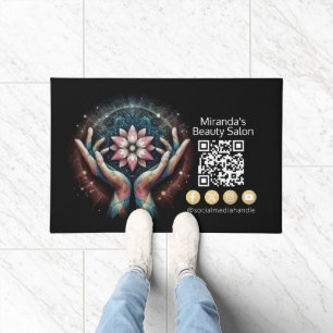 Massage Therapy Heilung Hände Energie Wellness-Cen Fußmatte