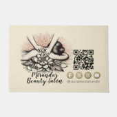 Massage Therapy Heilung Hände Energie Wellness-Cen Fußmatte (Vorderseite)