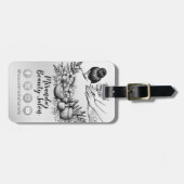 Massage Therapy Heilung Hände Energie Wellness-Cen Gepäckanhänger (Vorderseite horizontal)