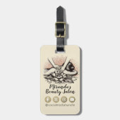 Massage Therapy Heilung Hände Energie Wellness-Cen Gepäckanhänger (Vorderseite vertikal)