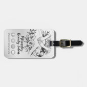 Massage Therapy Heilung Hände Energie Wellness-Cen Gepäckanhänger (Vorderseite horizontal)