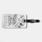 Massage Therapy Heilung Hände Energie Wellness-Cen Gepäckanhänger (Rückseite horizontal)