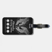 Massage Therapy Heilung Hände Energie Wellness-Cen Gepäckanhänger (Rückseite horizontal)