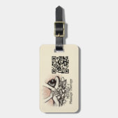 Massage Therapy Heilung Hände Energie Wellness-Cen Gepäckanhänger (Vorderseite vertikal)