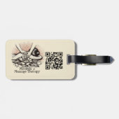 Massage Therapy Heilung Hände Energie Wellness-Cen Gepäckanhänger (Rückseite horizontal)