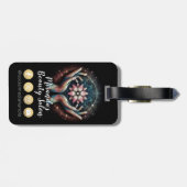 Massage Therapy Heilung Hände Energie Wellness-Cen Gepäckanhänger (Rückseite horizontal)