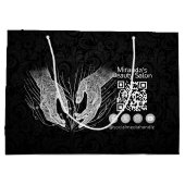 Massage Therapy Heilung Hände Energie Wellness-Cen Große Geschenktüte (Rückseite)