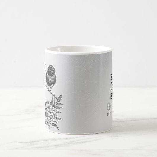 Massage Therapy Heilung Hände Energie Wellness-Cen Kaffeetasse (Mittel)