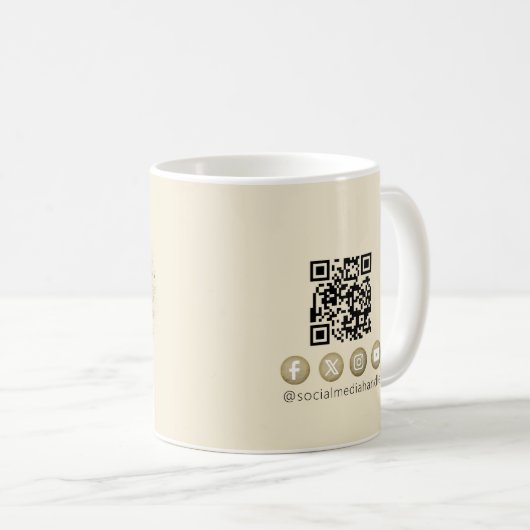 Massage Therapy Heilung Hände Energie Wellness-Cen Kaffeetasse (VorderseiteRechts)