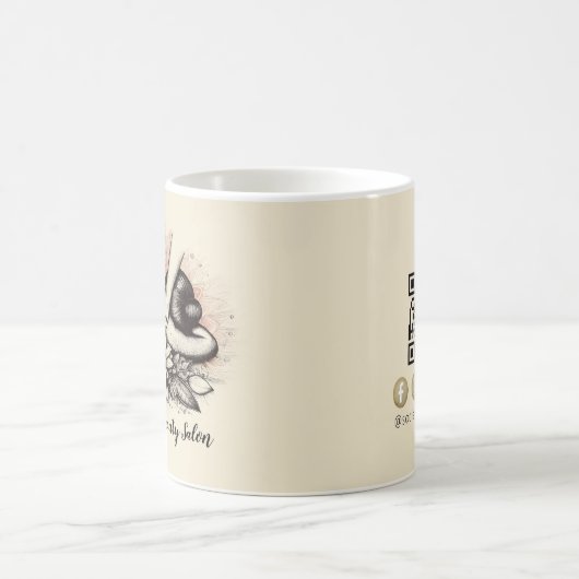 Massage Therapy Heilung Hände Energie Wellness-Cen Kaffeetasse (Mittel)