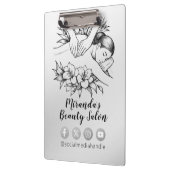 Massage Therapy Heilung Hände Energie Wellness-Cen Klemmbrett (Links)