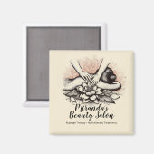 Massage Therapy Heilung Hände Energie Wellness-Cen Magnet (Vorderseite/Rückseite)