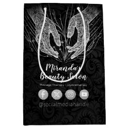 Massage Therapy Heilung Hände Energie Wellness-Cen Mittlere Geschenktüte