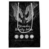 Massage Therapy Heilung Hände Energie Wellness-Cen Mittlere Geschenktüte (Rückseite)