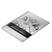 Massage Therapy Heilung Hände Energie Wellness-Cen Notizblock (Linke Seite)