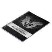 Massage Therapy Heilung Hände Energie Wellness-Cen Notizblock (Linke Seite)