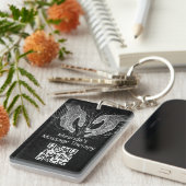 Massage Therapy Heilung Hände Energie Wellness-Cen Schlüsselanhänger (Vorderseite rechts)