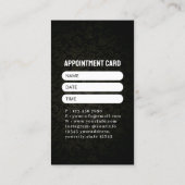 Massage Therapy Heilung Hände Energie Wellness-Cen Terminkarte (Rückseite)