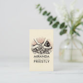 Massage Therapy Heilung Hände Energie Wellness-Cen Terminkarte (Stehend Vorderseite)