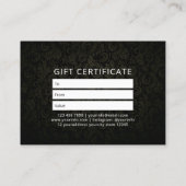 Massage Therapy Heilung Hände Energie Wellness-Cen Terminkarte (Rückseite)