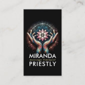 Massage Therapy Heilung Hände Energie Wellness-Cen Terminkarte (Vorderseite)