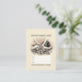 Massage Therapy Heilung Hände Energie Wellness-Cen Terminkarte (Stehend Vorderseite)