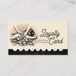 Massage Therapy Heilung Hände Energie Wellness-Cen Treuekarte