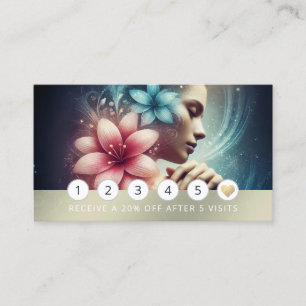 Massage Therapy Heilung Hände Energie Wellness-Cen Treuekarte