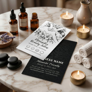Massage Therapy Heilung Hände Energie Wellness-Cen Visitenkarte