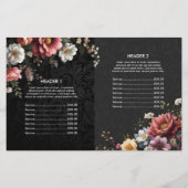 Massage Therapy Heilung Hände Preis Bifold Flyer (Rückseite)