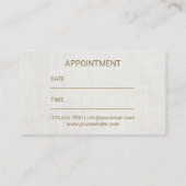 Massage Therapy Heilung Hände Wellness-Center Erne Terminkarte (Rückseite)