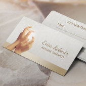 Massage Therapy Heilung Hände Wellness-Center Erne Terminkarte