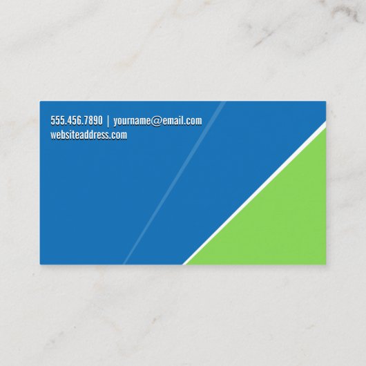 Massage Therapy Session | Hinterteil Visitenkarte (Rückseite)