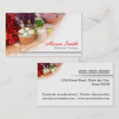 Massage Therapy/Spa/Health Visitenkarte (Vorne/Hinten)
