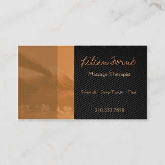 Massage Visitenkarte