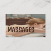 Massage Visitenkarte (Vorderseite)