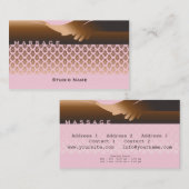 Massage - Visitenkarte (Vorne/Hinten)