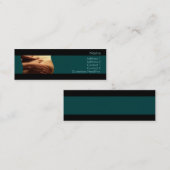 Massage-Visitenkarte Mini Visitenkarte (Vorne/Hinten)