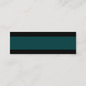 Massage-Visitenkarte Mini Visitenkarte (Rückseite)