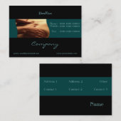 Massage-Visitenkarte Visitenkarte (Vorne/Hinten)