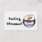 Massage-Visitenkarte Visitenkarte (Rückseite)