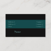 Massage-Visitenkarte Visitenkarte (Rückseite)