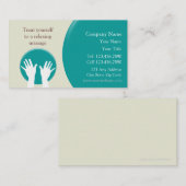 Massage-Visitenkarte Visitenkarte (Vorne/Hinten)