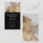 Massage-Visitenkarte Visitenkarte (Vorne/Hinten)