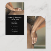 Massage-Visitenkarte Visitenkarte (Vorne/Hinten)