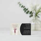 Massage-Visitenkarte Visitenkarte (Stehend Vorderseite)