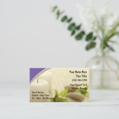 Massage-Visitenkarten Visitenkarte (Stehend Vorderseite)