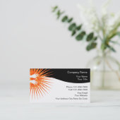 Massage-Visitenkarten Visitenkarte (Stehend Vorderseite)