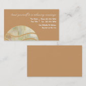 Massage-Visitenkarten Visitenkarte (Vorne/Hinten)